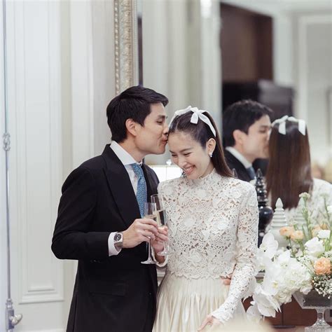 Thai transgender actress Poyd Treechada weds  .